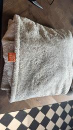 Zachte Fleece Deken - Beige, Ophalen of Verzenden, Zo goed als nieuw