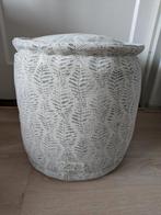 Rivièra Maison poef katoen, Ophalen, Gebruikt, Rond, Overige materialen