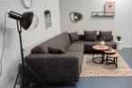 GRATIS LEVERING Nette hoekbank gemêleerd 300x217 GEREINIGD, Ophalen, ., 300 cm of meer, Zo goed als nieuw