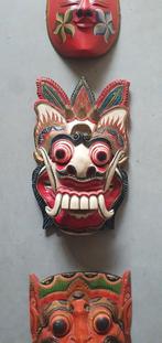 Balinees houtsnijwerk Barong masker, Antiek en Kunst, Ophalen of Verzenden