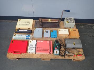 Diverse items voor hobbyist boren solderen lassen plaatwerk beschikbaar voor biedingen