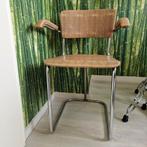 Retro kapperstoel, Huis en Inrichting, Stoelen, Ophalen, Gebruikt, Eén
