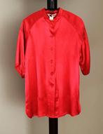 Yohji Yamamoto hemd/blouse in rood - mooie staat., Maat 38/40 (M), Ophalen of Verzenden, Rood, Gedragen