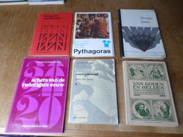 Vintage Jaren 70 Schoolboeken, Leerboeken beschikbaar voor biedingen