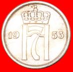 Ⰶ ROSES: NORWAY 10 ORE 1953! HAAKON VII (1905-1957) LUSTRE!, Verzenden, Overige landen, Losse munt