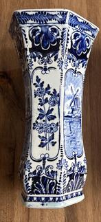 Delftsblauwe trompetvaas van Royal Spfinx, Antiek en Kunst, Ophalen of Verzenden
