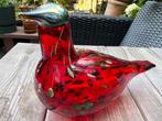 Iittala Oiva Toikka Nuutajärvi Notsjö Bird Robijnvogel 1996, Ophalen of Verzenden