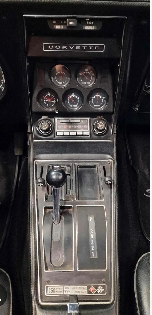 Voltmeter voor bv Corvette C3, Auto-onderdelen, Dashboard en Schakelaars, Amerikaanse onderdelen, Oldtimer onderdelen, Chevrolet