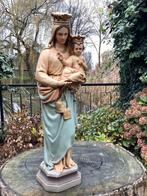 Mooi Belgisch Mariabeeld ❤️ Maria met kindje, Antiek en Kunst, Antiek | Religie, Ophalen of Verzenden