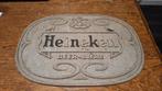 Vintage Heineken Reclamebord, Ophalen of Verzenden, Gebruikt, Reclamebord