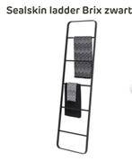 Handdoekladder Sealskin Brix zwart, Ophalen of Verzenden, Nieuw, Zwart, Handdoekenrek