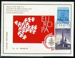 Vaticaan Stad c1109 maxi EUROPA, Postzegels en Munten, Postzegels | Eerstedagenveloppen, Verzenden, Onbeschreven, Europa