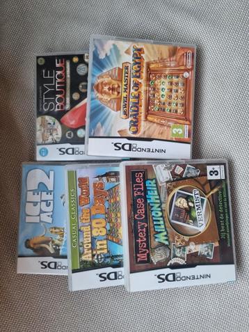 5 leuke Nintendo DS spellen,  Ice Age2, Style Boutique...