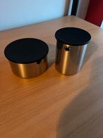 Nette Stelton suiker en melk set RVS, Ophalen of Verzenden, Gebruikt