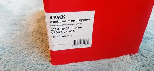 HP 203 Toner 4-pack - Nieuw in Verpakking, Computers en Software, Printerbenodigdheden, Nieuw, Toner, Ophalen