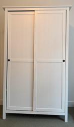 Ikea Hemnes kledingkast schuifdeuren wit, Huis en Inrichting, Kasten | Kledingkasten, Ophalen, 100 tot 150 cm, Zo goed als nieuw