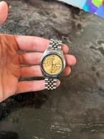 Seiko 5 Automaat (goud, checker), Ophalen of Verzenden, Zo goed als nieuw, Zilver, Seiko