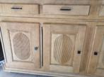 Dressoir en buffetkast in eik, Huis en Inrichting, Kasten | Dressoirs, Ophalen, Gebruikt, 150 tot 200 cm, Eikenhout