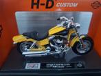 Harley-Davidson CVO Fat Bob 2009 
Schaal 1:18, Hobby en Vrije tijd, Modelauto's | 1:18, Maisto, Nieuw, Ophalen of Verzenden, Maisto