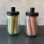 Nieuwe kaarsen in pot - Sinterklaas of kerstcadeau, Overige materialen, Wit, Nieuw, Ophalen of Verzenden