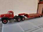 International 1957 truck met oprijwagen., Hobby en Vrije tijd, Overige merken, Groter dan 1:32, Nieuw, Ophalen of Verzenden