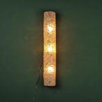 Vintage Duitse wandlamp – Hillebrand stijl Frosted glass, Antiek en Kunst, Antiek | Lampen, Ophalen of Verzenden