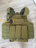Airsoft plate carrier vest met extra’s, Ophalen of Verzenden, Nieuw