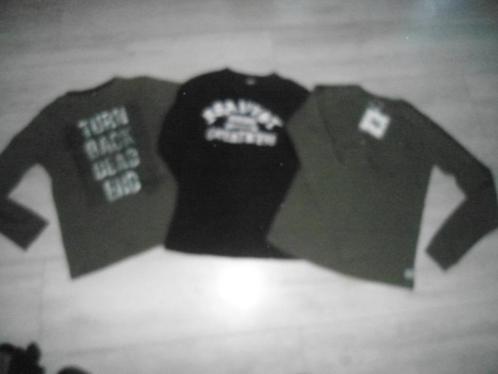 NIEUW(STAAT)! SETVOORDEEL! JM; 3x Longsleeve; maat 158/164, Kinderen en Baby's, Kinderkleding | Maat 158, Zo goed als nieuw, Jongen