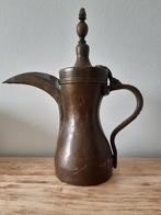 Antieke koperen dallah turkse koffiepot, Antiek en Kunst, Antiek | Koper en Brons, Ophalen of Verzenden