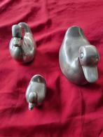 Eenden Familie - Decoratief Trio, Ophalen of Verzenden, Brons