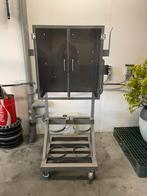 RVS kast met zwenkwielen en gasflessen rek, Ophalen, Nieuw, Minder dan 150 ampère, Overige typen