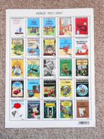 Kuifje / Tintin - Herge in 25 zegels - Hergé 1907-2007, Eén stripboek, Nieuw, Ophalen of Verzenden, Hergé