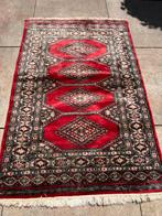 Rood Perzisch Tapijt - Mooi Design, Gebruikt, 100 tot 150 cm, Rechthoekig, Rood