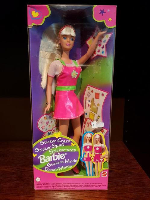 Barbie Sticker Craze 1997 NRFB, Kinderen en Baby's, Speelgoed | Poppen, Nieuw, Barbie, Ophalen of Verzenden