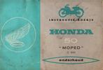Instructieboekje Honda 50 MOPED  C310, Fietsen en Brommers, Handleidingen en Instructieboekjes, Verzenden