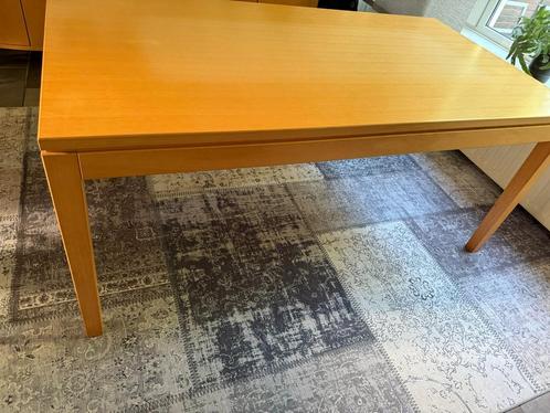 Beuken eet tafel, Huis en Inrichting, Tafels | Eettafels, Gebruikt, 50 tot 100 cm, 150 tot 200 cm, Vijf personen of meer, Rechthoekig