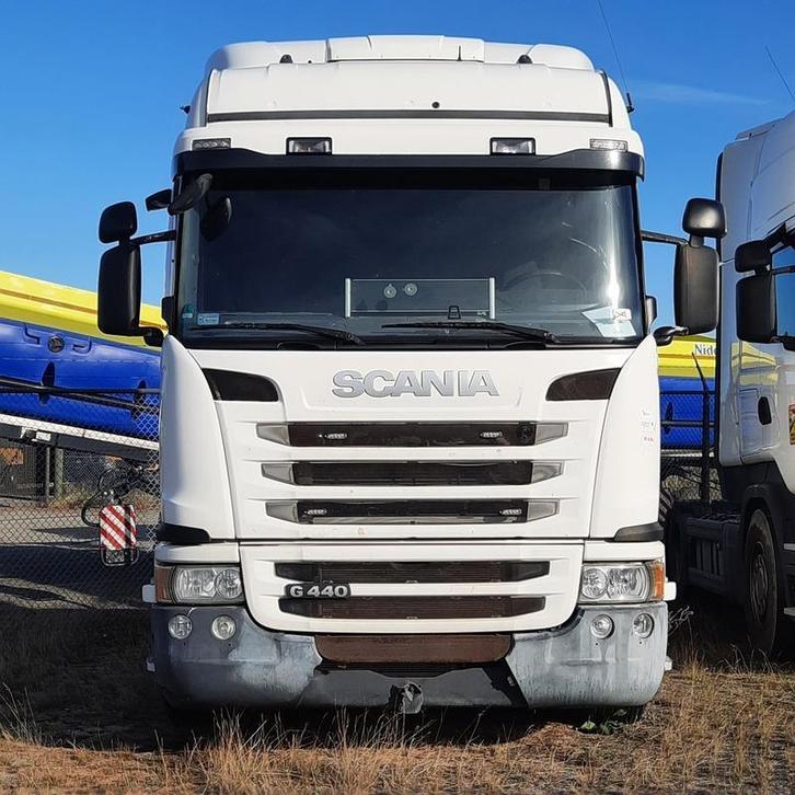 Scania G440, Auto's, Vrachtwagens, Bedrijf, Scania, Diesel, Automaat, Wit