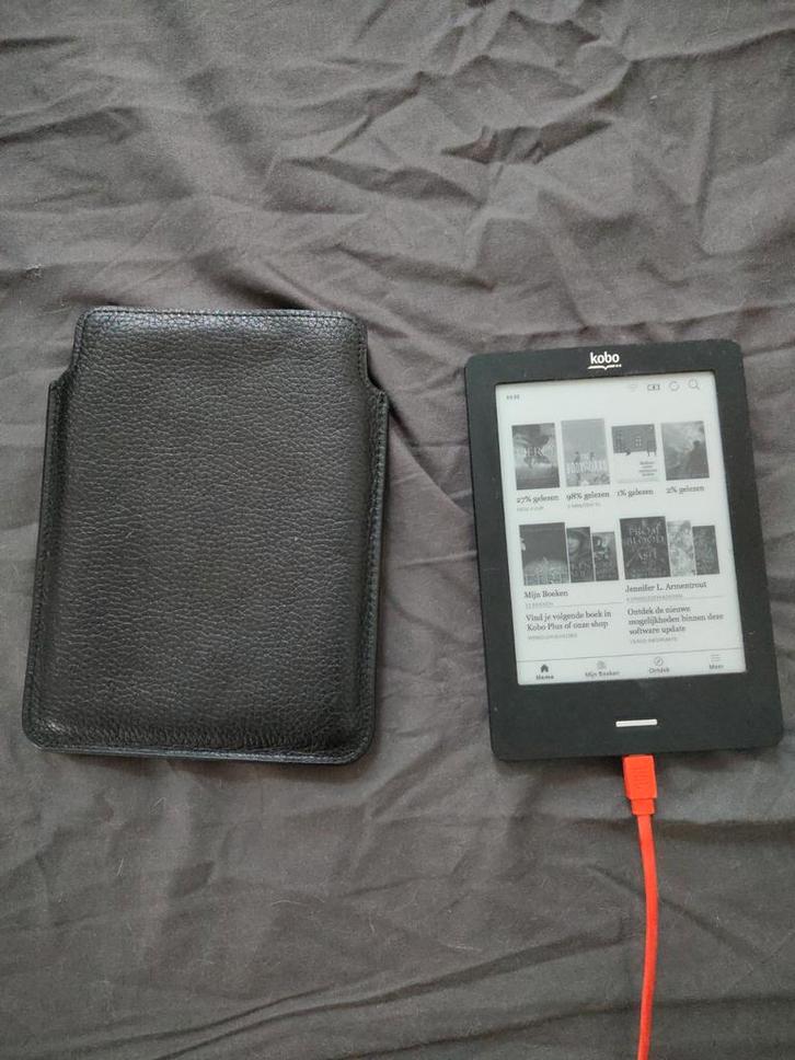 Kobo Touch Ereader - Gebruikt met liefde!, Computers en Software, E-readers, Gebruikt, 6 inch of minder, 4 GB of minder, Touchscreen