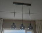 Hanglamp Eetkamer - 3 glazen bollen, Huis en Inrichting, Lampen | Hanglampen, 50 tot 75 cm, Ophalen of Verzenden, Zo goed als nieuw