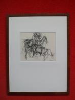 Piet Klaasse 1918-2000.Stierenvechter., Antiek en Kunst, Kunst | Schilderijen | Klassiek, Ophalen