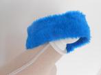 nieuwe blauwe faux fur bont hoofdband  muts, Nieuw, Muts, Ophalen of Verzenden