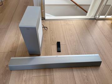 Philips soundbar 2.1 met subwoofer beschikbaar voor biedingen