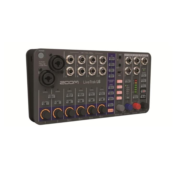 Zoom LiveTrak L6 10-Track Digital Mixer/Recorder SUPERPRIJS!, Computers en Software, Geluidskaarten, Nieuw, Extern, Ophalen of Verzenden
