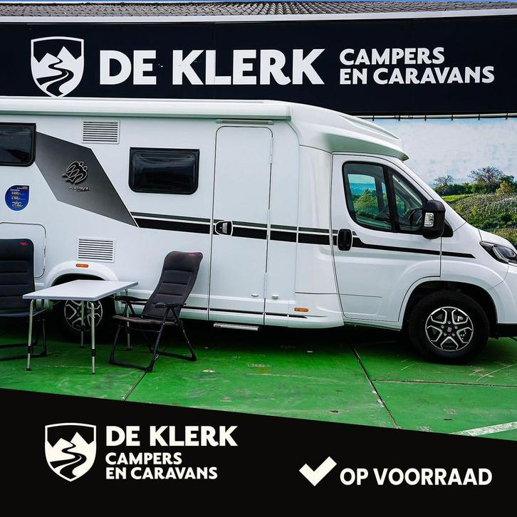 Knaus L!VE Ti 650 MEG Platinum Selec Gratis Automaat, Caravans en Kamperen, Campers, Bedrijf, tot en met 2, Half-integraal, Knaus