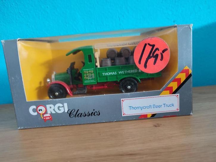 4x Corgi Classics nieuw 1:43, Hobby en Vrije tijd, Modelauto's | 1:43, Nieuw, Auto, Corgi, Ophalen of Verzenden