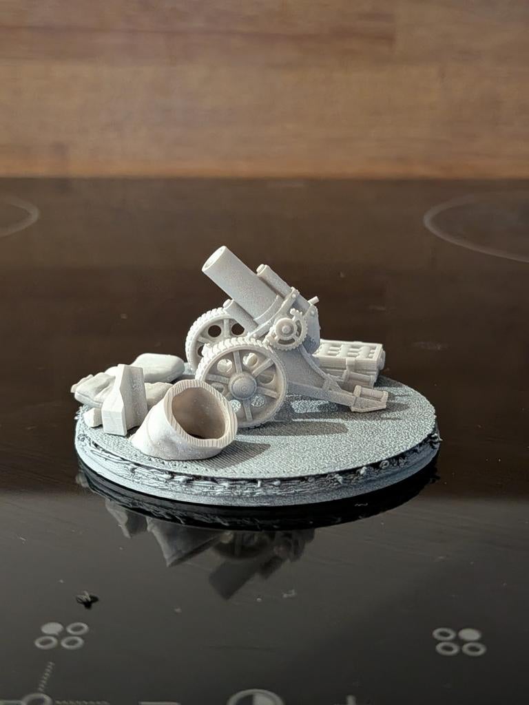 Death Korps Mortar Team - Resin Proxy, Figuurtje(s), Nieuw, Ophalen of Verzenden, Warhammer 40000