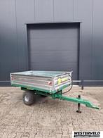 Gebruikte Agro T1500 mini kieper t.b.v. mini tractor 1500kg, Zakelijke goederen, Agrarisch | Werktuigen, Agro, Info@westerveldtuinmachines.nl