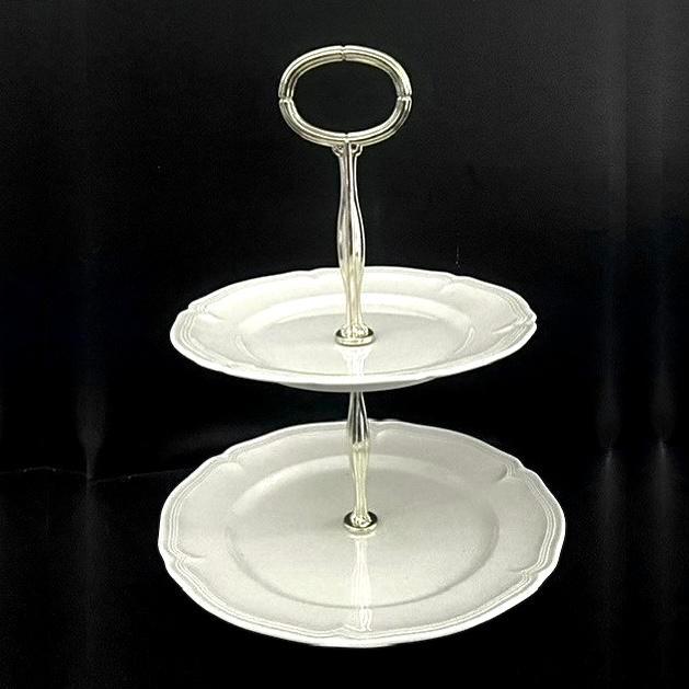 Villeroy & Boch Manoir Vitro Etagère.2.Laags.17.en.21.cm, Huis en Inrichting, Keuken | Servies, Zo goed als nieuw, Ophalen of Verzenden