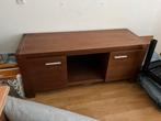 Tv kast noten fineer zgan, Ophalen, 100 tot 150 cm, Zo goed als nieuw, Minder dan 100 cm