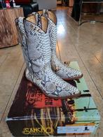 Sancho full python boots mt 42. Cowboy western laarzen., Ophalen of Verzenden, Nieuw, Bruin, Boots